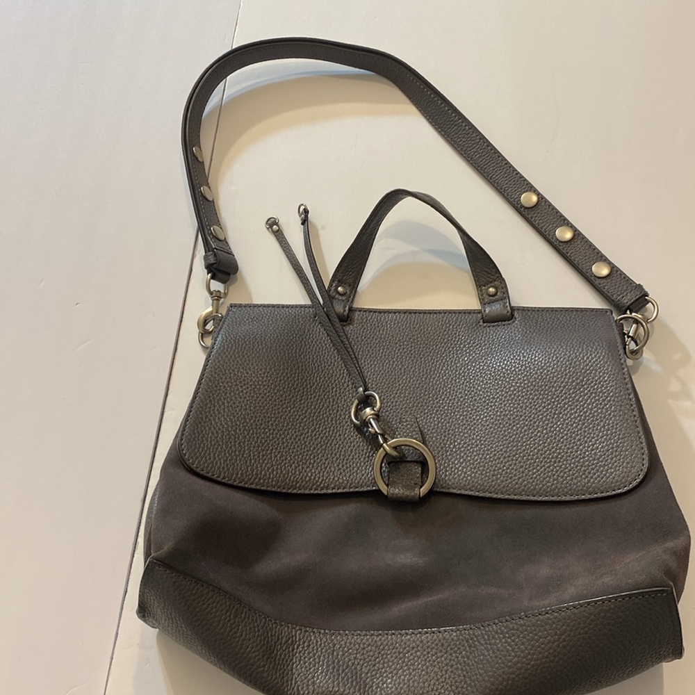 Rebecca Minkoff Medium Kieth Suede and Leather Satchel - Picture 9 of 16